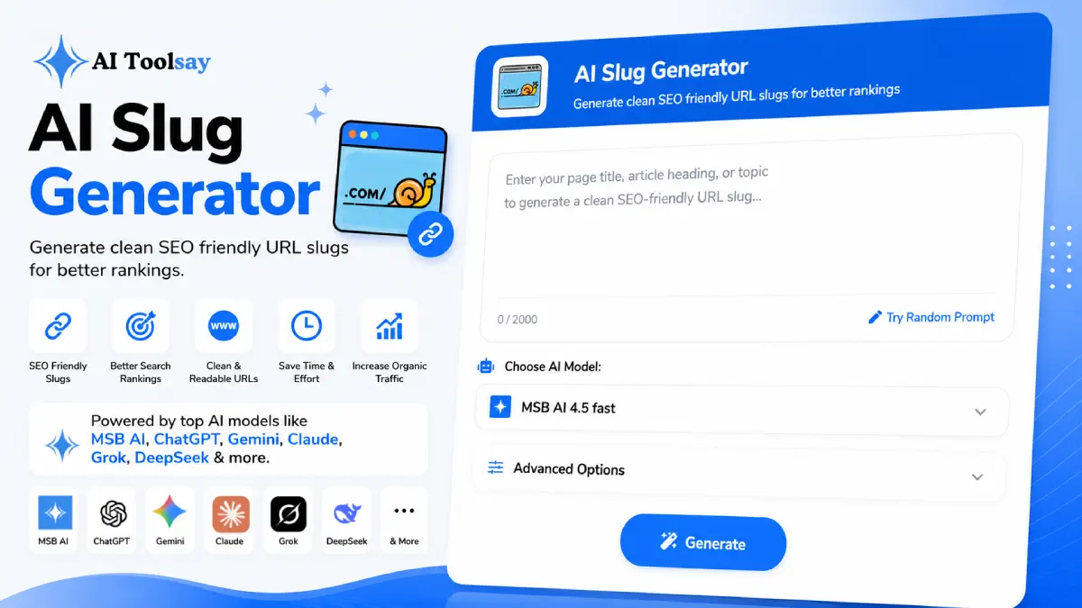 AI Slug Generator